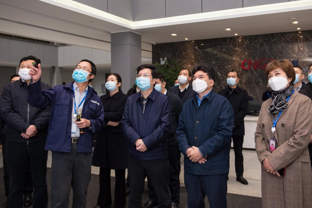 胡衡华寄语必赢集团bwin：刷新发展“加速度” 力促目标提前达成