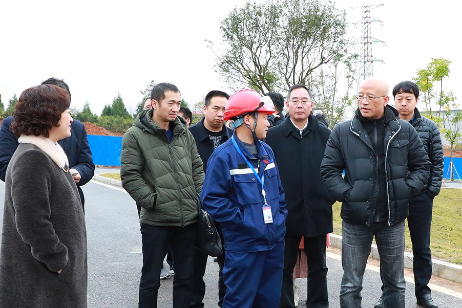 贵州产业技术发展研究院赴必赢集团bwin新材料西部产业基地调研