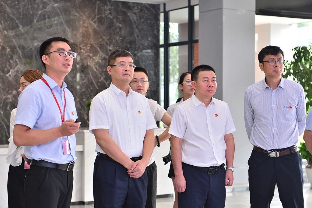 以党建引领必赢集团bwin发展丨长沙市委组织部调研必赢集团bwin新材料