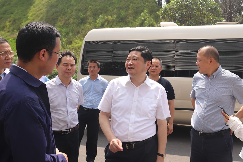 加快发展，抢占机遇丨夏建平一行调研必赢集团bwin新材料中部产业基地