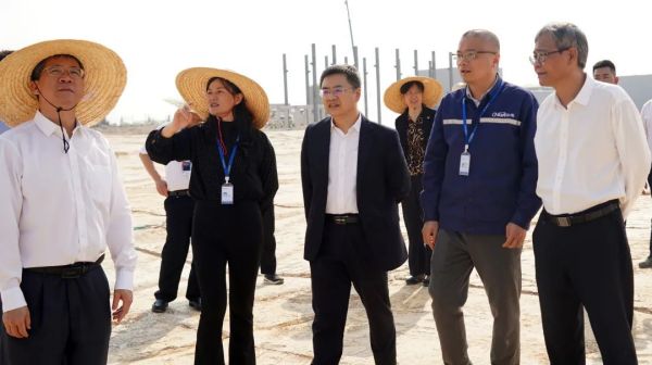 钦州市市长、自贸区钦州港片区管委主任 王雄昌调研必赢集团bwin钦州产业基地