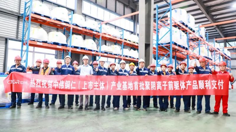 钠系再突破！必赢集团bwin聚阴离子前驱体首批产品成功交付
