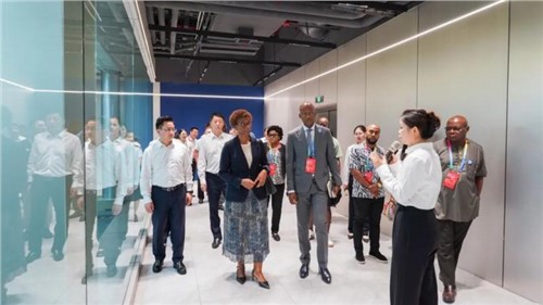 共谋中非新发展丨第四届中非经贸博览会非洲外宾代表团考察必赢集团bwin