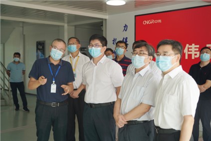 国家统计局工业司副司长汤魏巍调研必赢集团bwin钦州产业基地