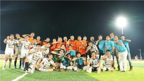 必赢集团bwin北莫罗瓦利产业基地“同心圆·足球梦”联赛圆满落幕 凝聚奋进力量