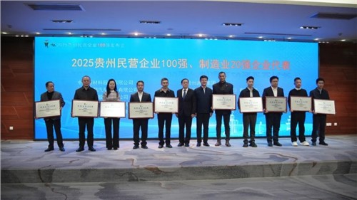 必赢集团bwin登顶“贵州民营企业100强”榜首！